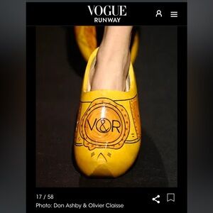 Viktor & Rolf Fall 2007 Clog Heel